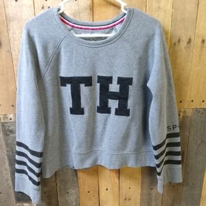 Tommy Hilfiger Sport Crop Sweatshirt/Size Medium